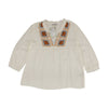 Keren Hart White Solid Long Sleeve Blouse – Image 1