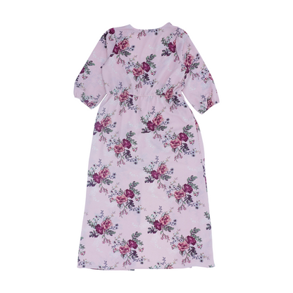 Pink Floral Romper