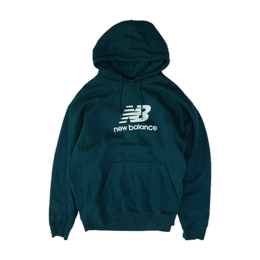 Teal Solid Hoodie Pullover