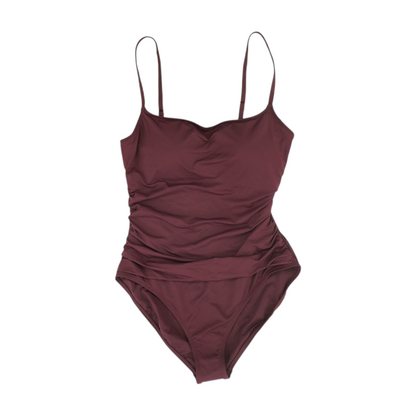 Burgundy One-Piece