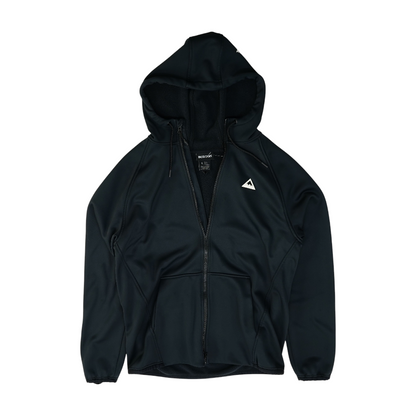 Black Solid Active Jacket