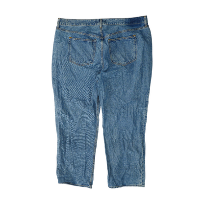Blue Long Loose Jeans