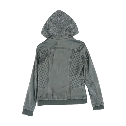Gray Solid Jacket
