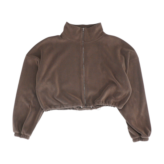 Brown Solid Jacket