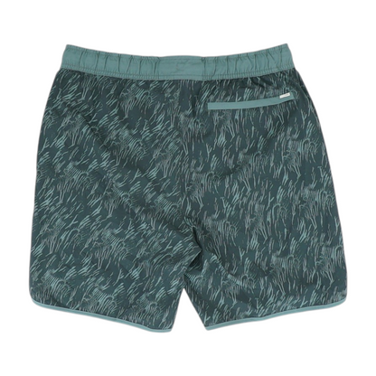 Gray Print Swim Bottom