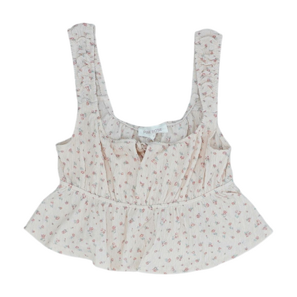 Pink Floral Blouse