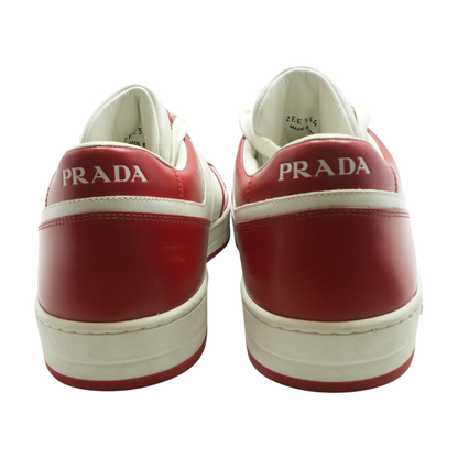 Red Downtown Leather Sneakers