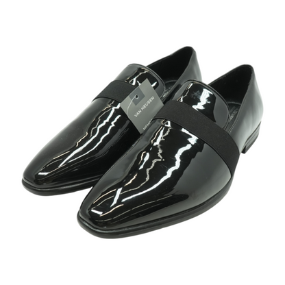 Black Slip-On Dress Shoes