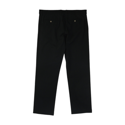 Black Straight Pants