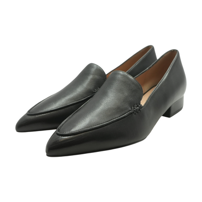 Black Slip-On Flats