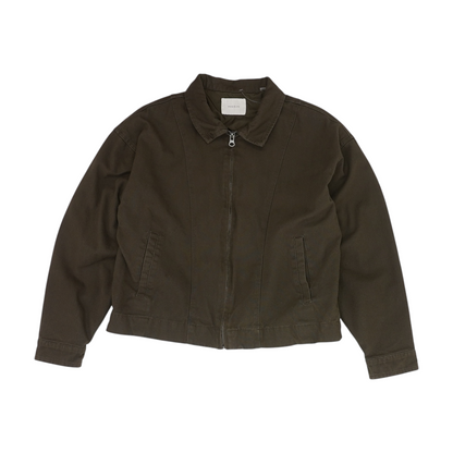 Brown Solid Jacket