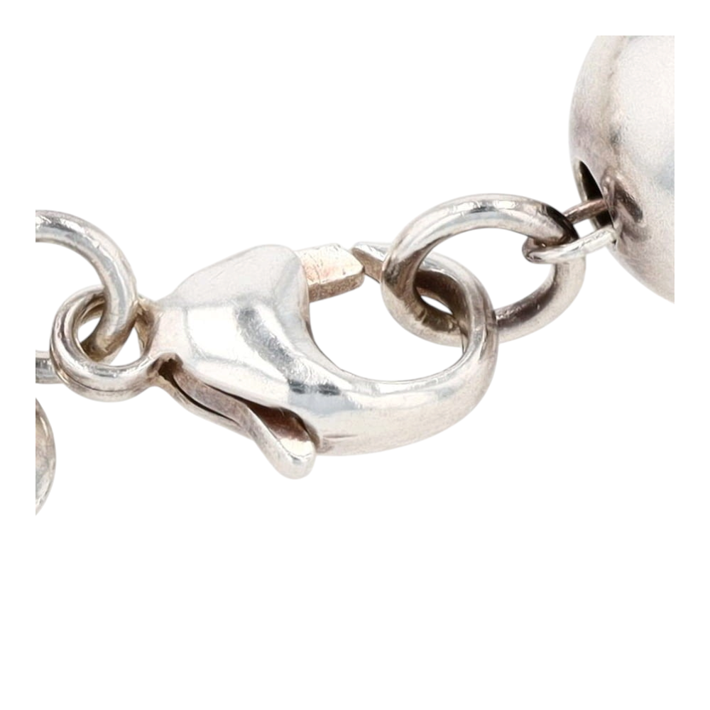Sterling Silver Beaded Bracelet – Image 2