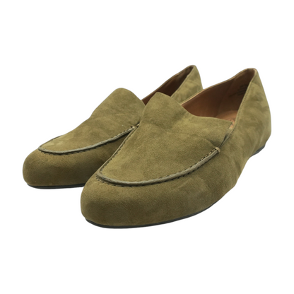 Olive Slip-On Flats