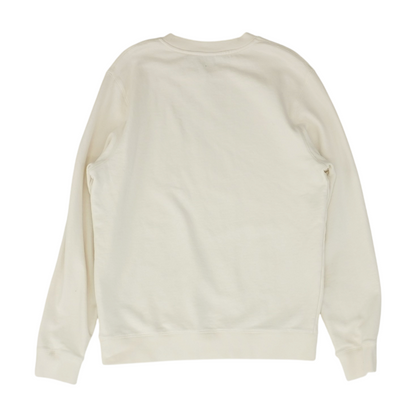 Ivory Solid Sweatshirt Pullover