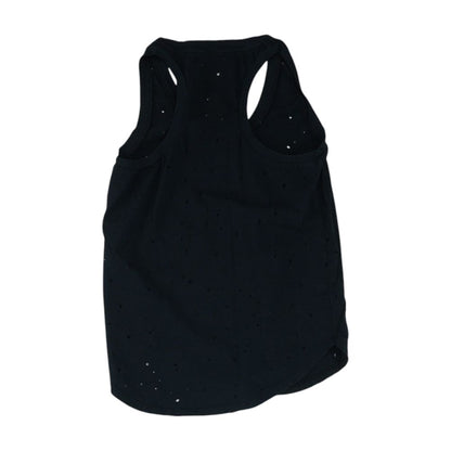 Black Eyelet Tank