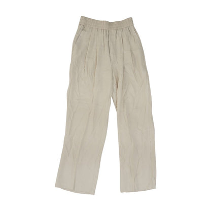 Beige Casual Pants