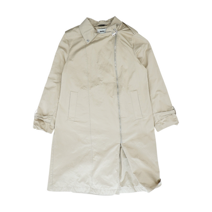 Beige Solid Coat