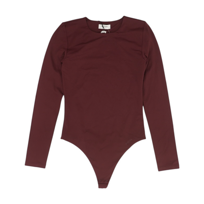 Burgundy Bodysuit Blouse