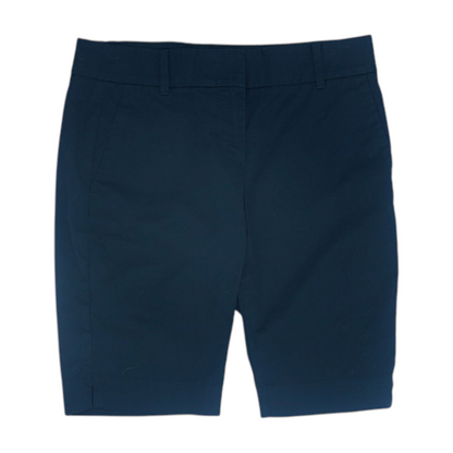 Black Solid Chino Shorts