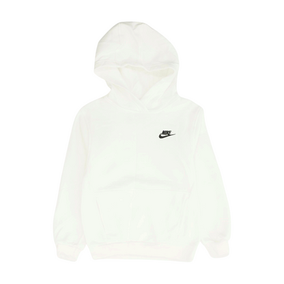 White Hoodie Pullover
