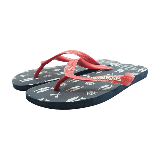Navy Sandals