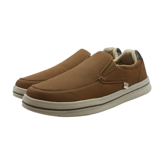 Brown Slip-On Casual Shoes