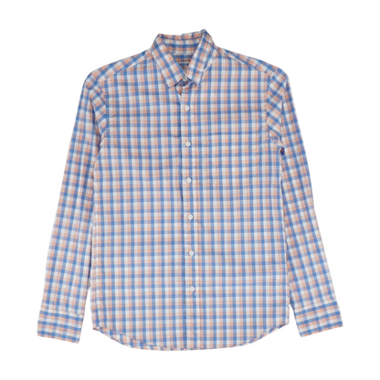 Multi Check Long Sleeve Button Down