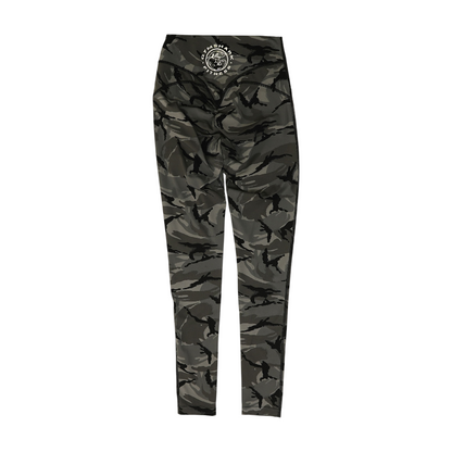 Gray Camo Active Leggings