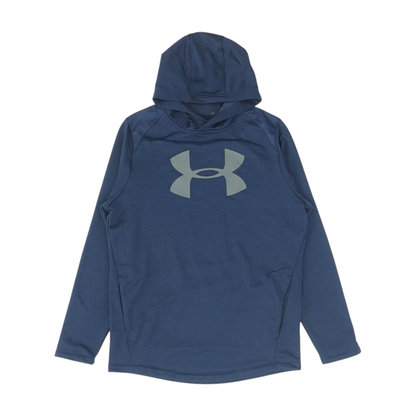 Navy Solid Hoodie Pullover