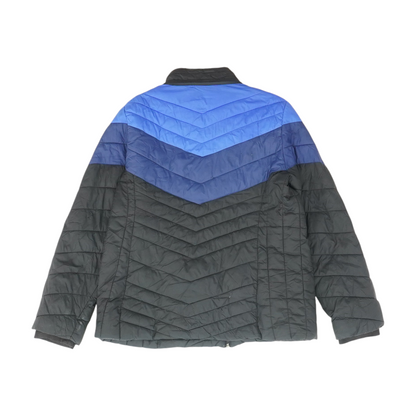 Black Color Block Jacket