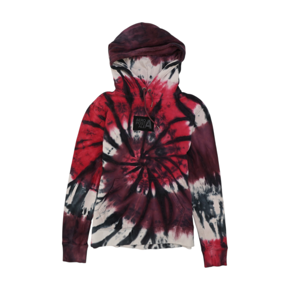 Multi Tie-Dye Hoodie Pullover