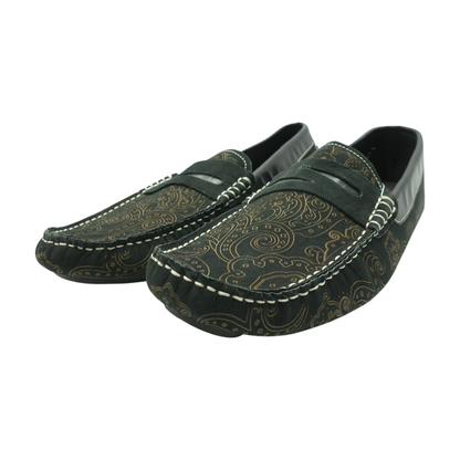 Black Slip-On Casual Shoes