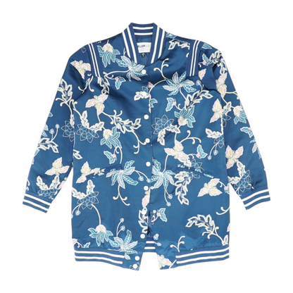 Navy Floral Jacket