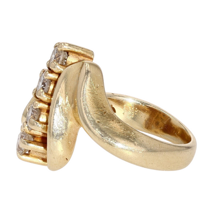 1/2 ctw 14K Yellow Gold Diamond Fashion Ring