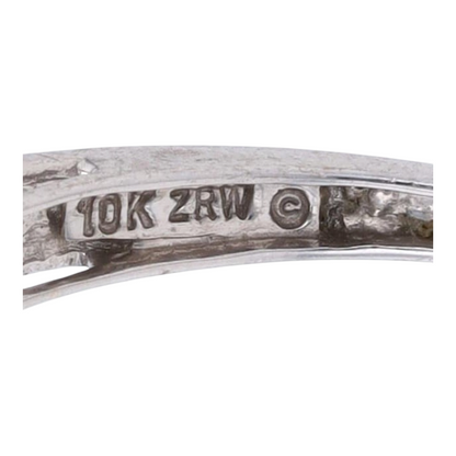 1/4 ctw 10K White Gold Diamond Fashion Ring