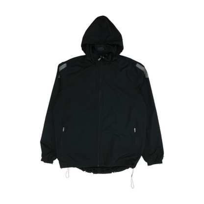 Black Solid Active Jacket