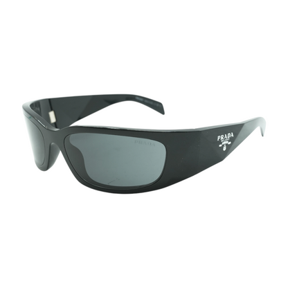 Black SPR A14 Rectangle Sunglasses