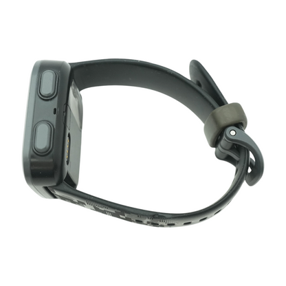 33mm Bounce Gray Smartwatch Black Band Small