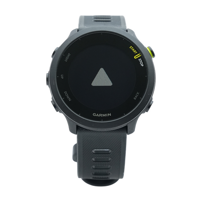 26mm Forerunner 55 Black Smartwatch Black Band M/L