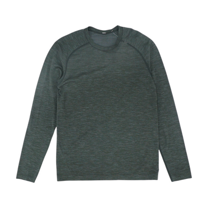Charcoal Solid Active T-Shirt