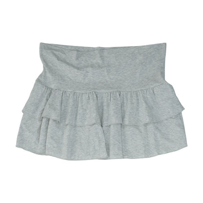 Gray Mini Skirt