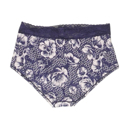 Navy Floral Panty