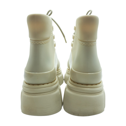 Ivory Ankle Boots