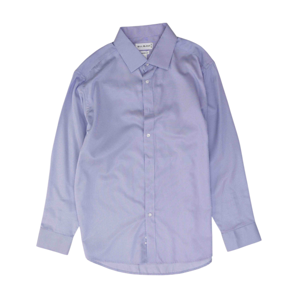 Blue Striped Long Sleeve Button Down