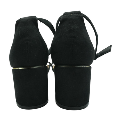 Black Block Heels
