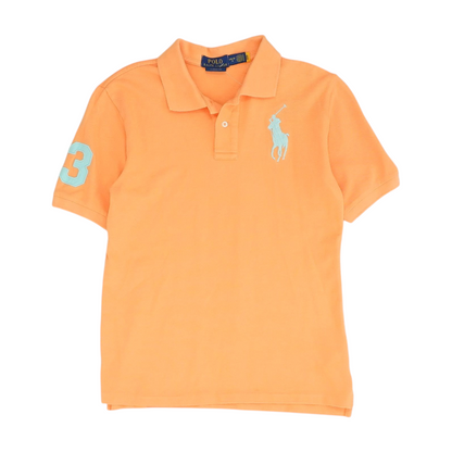 Orange Short Sleeve Polo