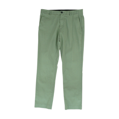 Green Straight Pants