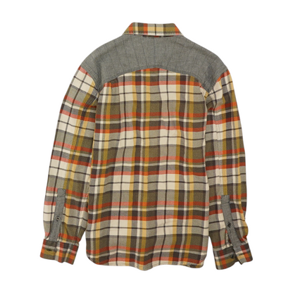 Multi Plaid Flannel Button Down