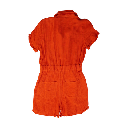 Orange Romper