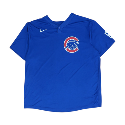 Men's Blue Chicago Cubs Short Sleeve Jersey